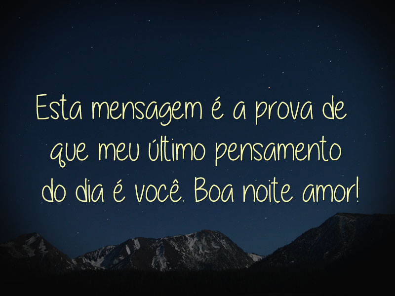 Pensamento do dia!