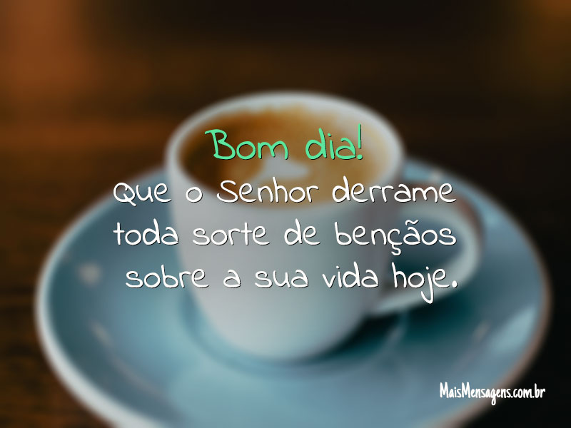 MENSAGENS MARAVILHOSAS: Bom dia